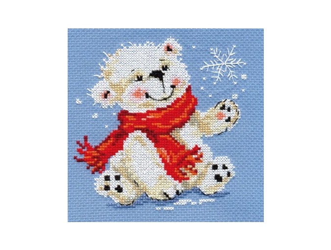 White Bear Cross Stitch Kit фото 1