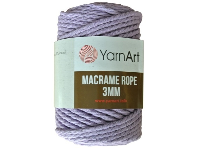 YarnArt Macrame Rope 3mm 60% cotton, 40% viscose and polyester, 4 Skein Value Pack, 1000g фото 15
