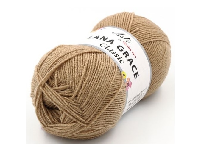Troitsk Wool Lana Grace Classic, 25% Merino wool, 75% Super soft acrylic 5 Skein Value Pack, 500g фото 9
