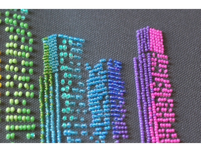 Night in the City Bead Embroidery Kit фото 5