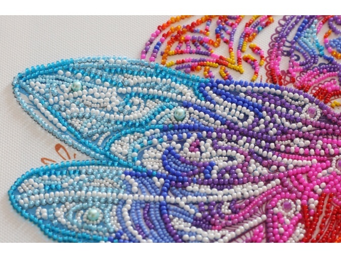 Cascades of Pearl Bead Embroidery Kit фото 6