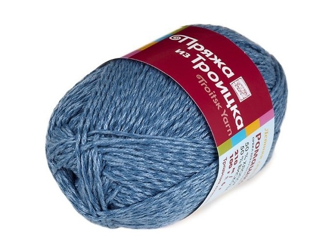 Troitsk Wool Camomile, 50% Cotton, 50% Viscose 5 Skein Value Pack, 500g фото 20