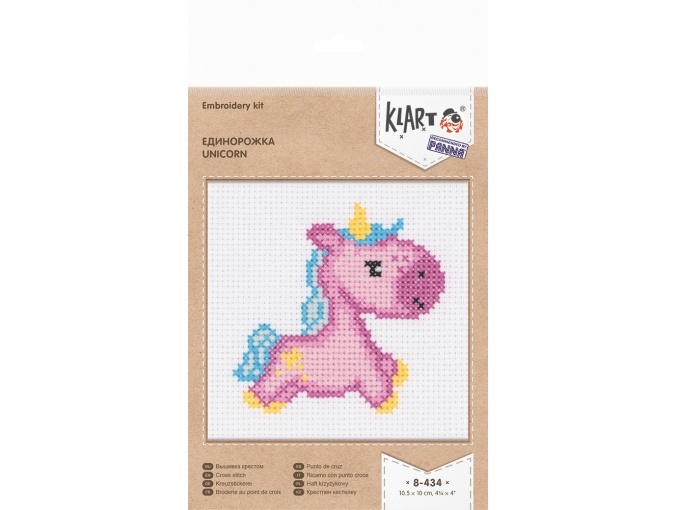 Little Unicorn Cross Stitch Kit фото 2