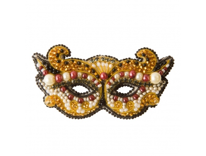 Mask Brooch Embroidery Kit фото 1