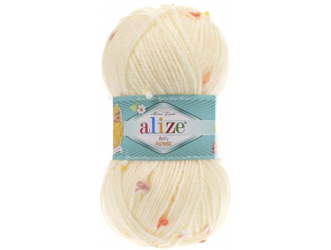 Alize Baby Flower, 94% Acrylic, 6% Polyamide 5 Skein Value Pack, 500g фото 8