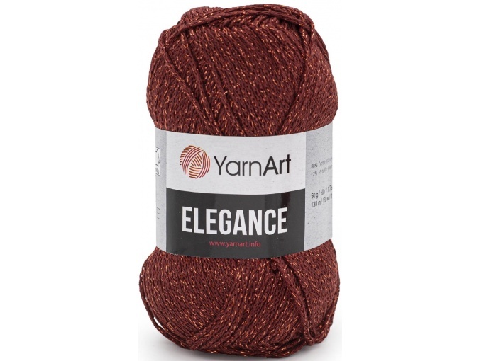 YarnArt Elegance 88% cotton, 12% metallic, 5 Skein Value Pack, 250g фото 23