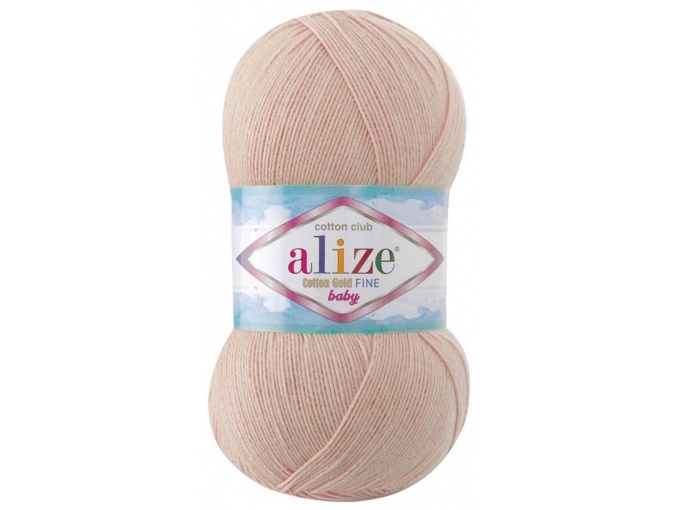 Alize Cotton Gold Fine Baby 55% cotton, 45% acrylic 5 Skein Value Pack, 500g фото 17