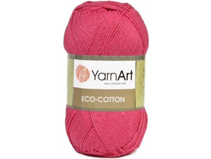 YarnArt Eco Cotton 85% cotton, 15% polyester, 5 Skein Value Pack, 500g фото 17