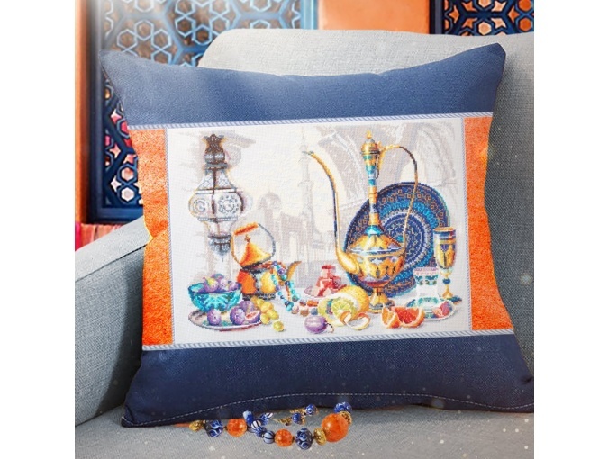 Bright Colors Of Morocco Cross Stitch Kit фото 5