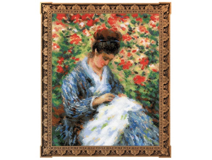 Camille Monet Cross Stitch Kit, code 100/051 RIOLIS | Buy online on