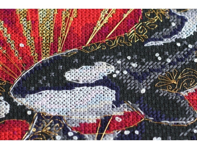 Killer Whales Cross Stitch Kit фото 3