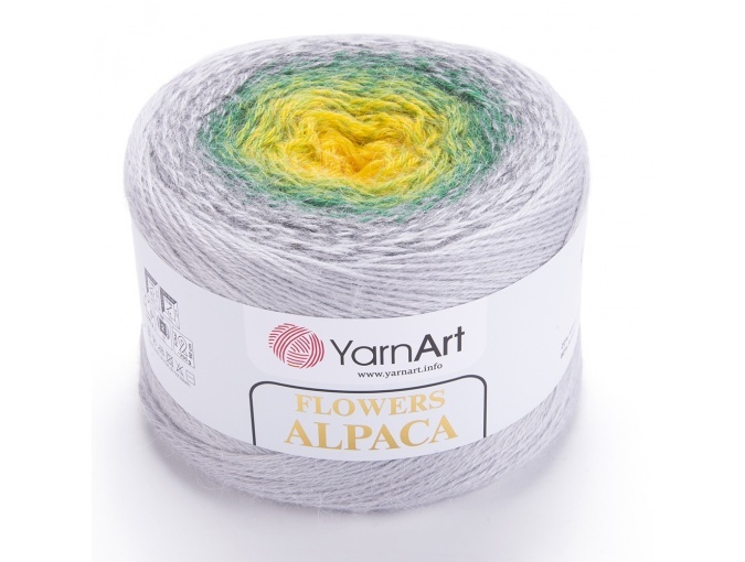 YarnArt Flowers Alpaca, 20% Alpaca, 80% Acrylic, 2 Skein Value Pack, 500g фото 25