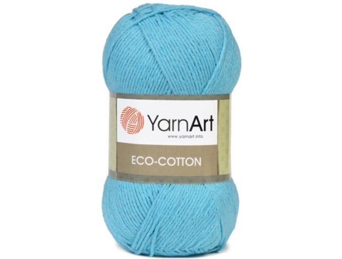 YarnArt Eco Cotton 85% cotton, 15% polyester, 5 Skein Value Pack, 500g фото 7