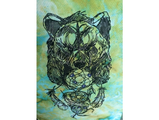 Dreamcatcher Bear Cross Stitch Pattern фото 6