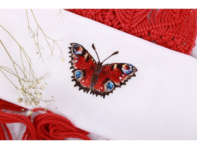 Peacock Butterfly Embroidery Kit фото 3