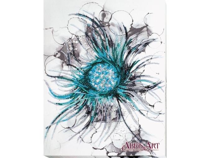 Aquamarine Bead Embroidery Kit фото 1