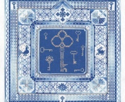 Carpet Cross Stitch Kit, code O-7414 Panna