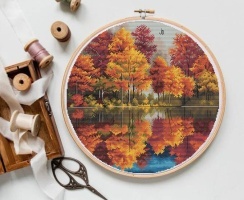 The Bright Autumn Cross Stitch Pattern