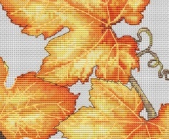 Grapevine Cross Stitch Kit Code 1455 Riolis Buy Online On Mybobbin Com