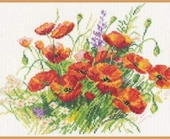 Anchor Cross Stitch Kit - Meadow Flowers
