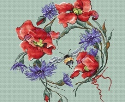 Cross-Stitch Kit December, Luca-S B2401