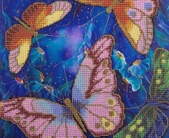 Moths Bead Embroidery Kit