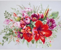 Light Christmas Cross Stitch Kit, code 100-245 Magic Needle