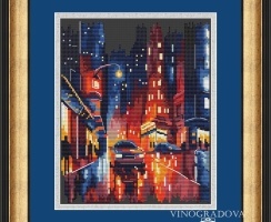 Industrial Landscape Cross Stitch Kit, code GM-7358 Panna