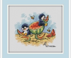 Ripe Summer Cross Stitch Pattern
