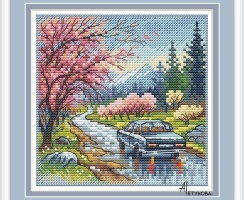 A New Turn Cross Stitch Pattern