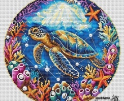 The Turtle Cross Stitch Pattern