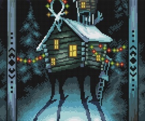 Christmas at Yaga's Cross Stitch Pattern
