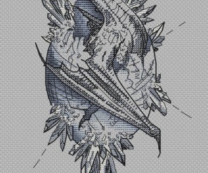 The Dragon's Egg Cross Stitch Pattern