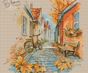 The Rustle of Autumn Cross Stitch Pattern