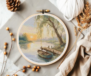 Gentle Dawn Cross Stitch Pattern