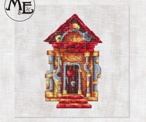 Alarm Clock Cross Stitch Pattern