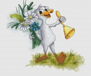 September 1st Cross Stitch Pattern