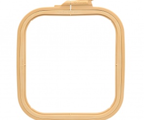 Wood Embroidery Hoop Frame Embroidery Hoop Wood Display Frame Cross Stitch Frame, Size: 22x22x3CM