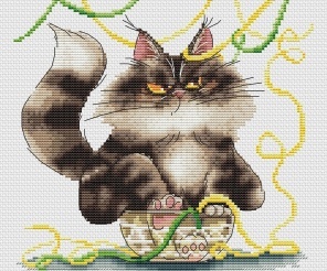All boxes are Taken Cross Stitch Pattern
