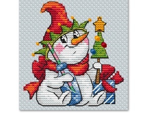 Snow Lemonade Cross Stitch Pattern