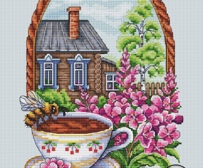 Willow-Herb Cross Stitch Pattern