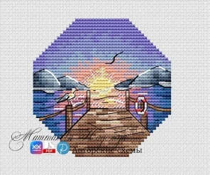 A Time of Silence Cross Stitch Patterm