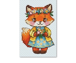 Mia the Fox Cross Stitch Pattern
