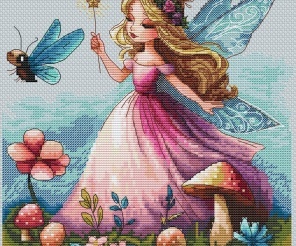 A Little Fairy Cross Stitch Pattern
