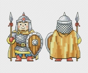 Fairy Tales. Dobrynya Cross Stitch Pattern