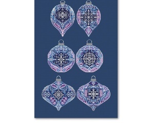Snow Patterns Cross Stitch Pattern