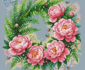 Kupala Wreath Cross Stitch Pattern