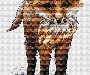 The Fox Cross Stitch Pattern