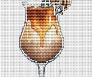 Caramel Swirl Cross Stitch Patterm