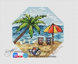 The Whisper of the Waves Cross Stitch Patterm